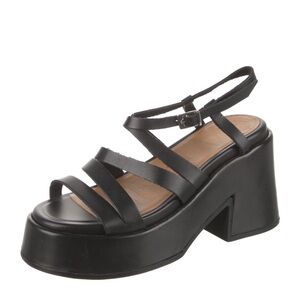 Ganni strappy chunky platform sandals
